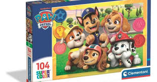 Puzzle Patrulha Pata (Ref. 25013) - Clementoni - 104 Peças
