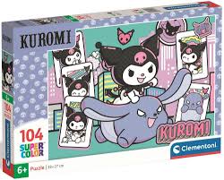 Puzzle Kuromi - Clementoni - 104 Peças