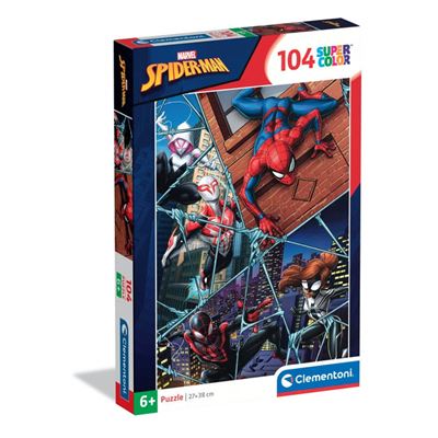 Puzzle Spiderman (Ref. 25043) - Clementoni - 104 Piezas