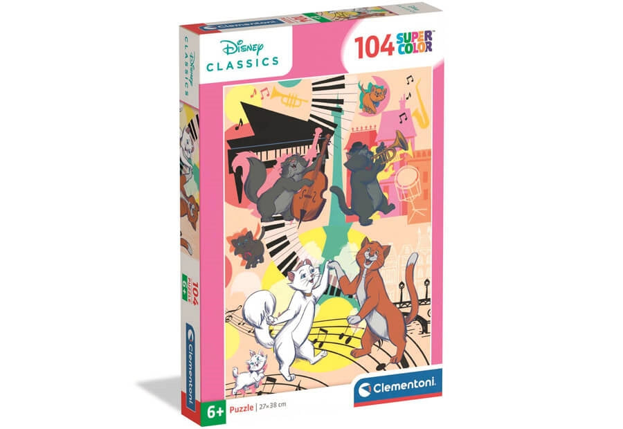 Puzzle Aristocats - Clementoni - 104 Peças