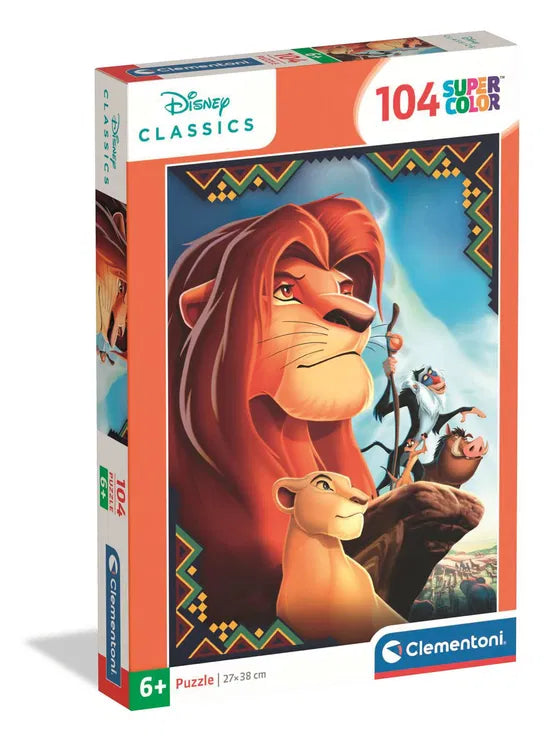 Puzzle Disney Lion King - Clementoni - 104 Peças