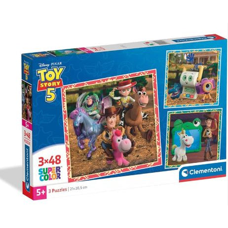 Puzzle Toy Story 5 - Clementoni - 3x48 piezas