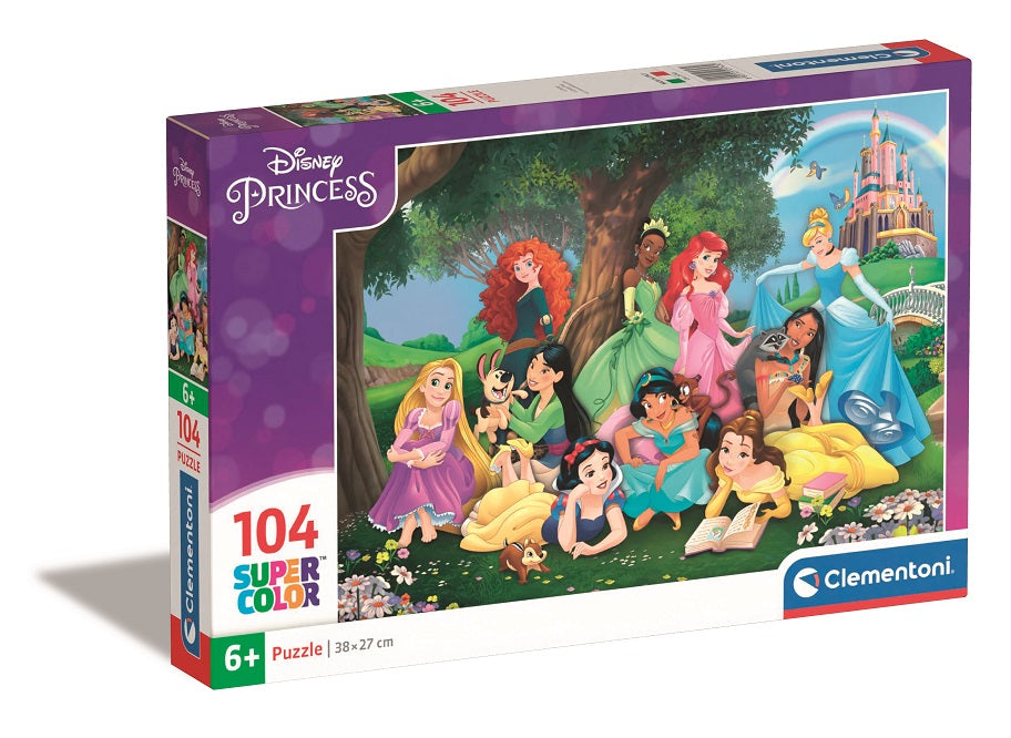 Puzzle Princesas Disney (Ref. 25743) - Clementoni - 104 Peças