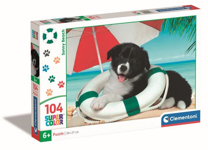Puzzle Praia Solarenga - Clementoni - 104 Peças