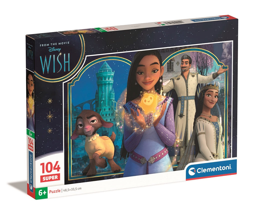 Puzzle Disney Wish (Ref. 27148) - Clementoni - 104 Peças