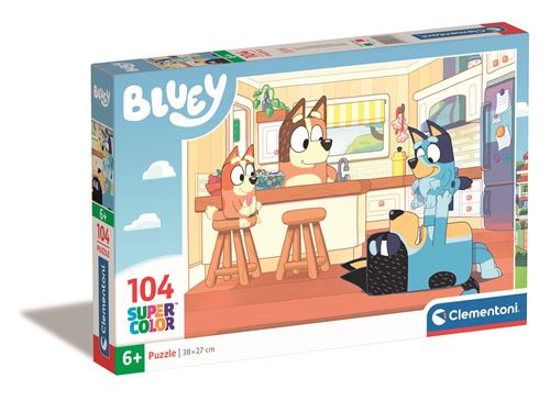 Puzzle Bluey (Ref. 27169) - Clementoni - 104 Peças