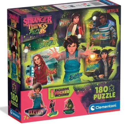 Stranger Things 85-2 Puzzle - Clementoni - 180 Teile