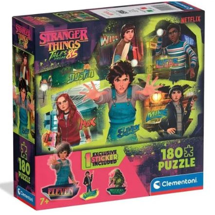 Puzzle Stranger Things 85-2 - Clementoni - 180 Peças