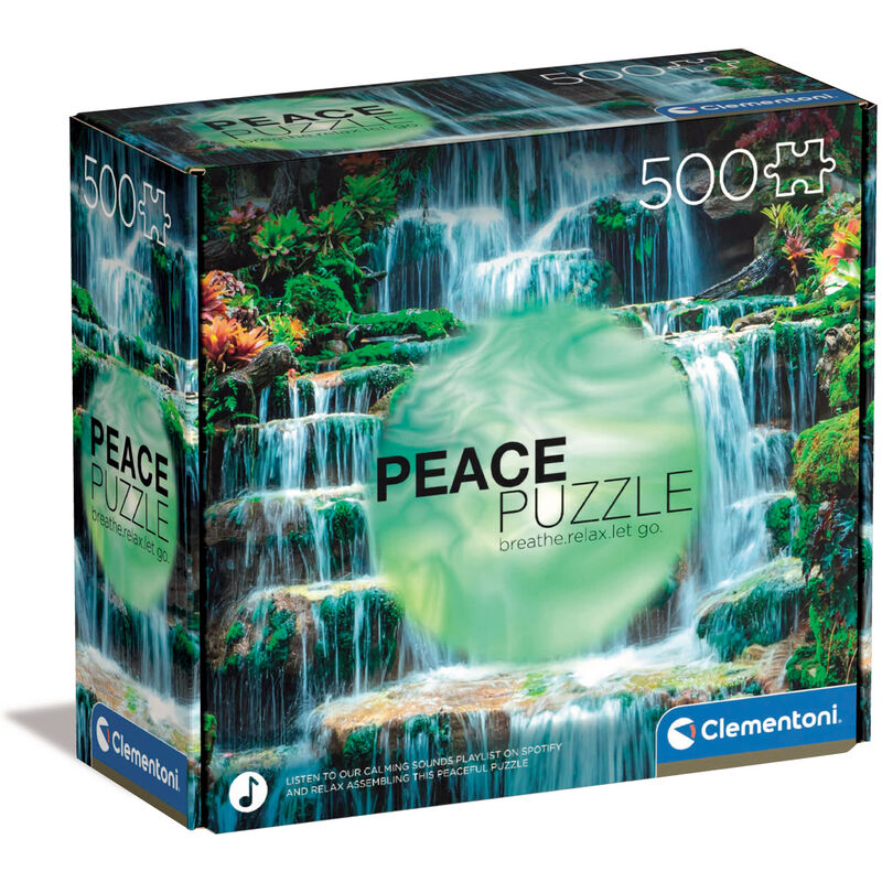 Puzzle Peace the Flow - Clementoni - 500 Peças
