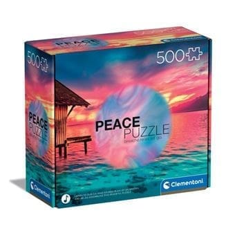 Puzzle Peace Living the Present - Clementoni - 500 Peças