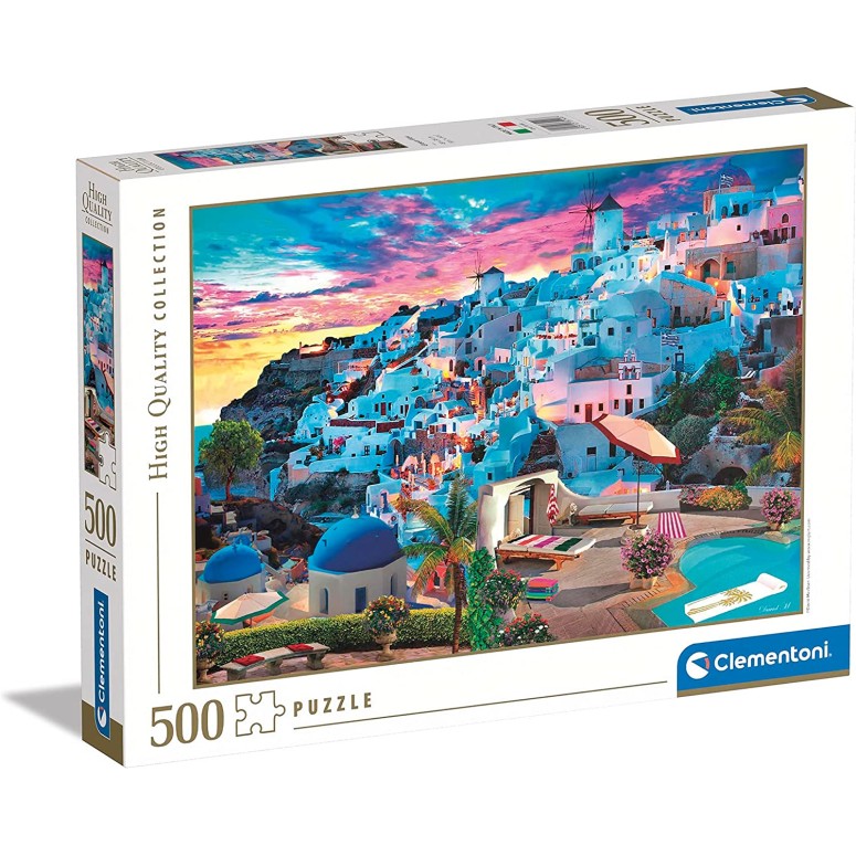 Puzzle Greece View - Clementoni - 500 Peças