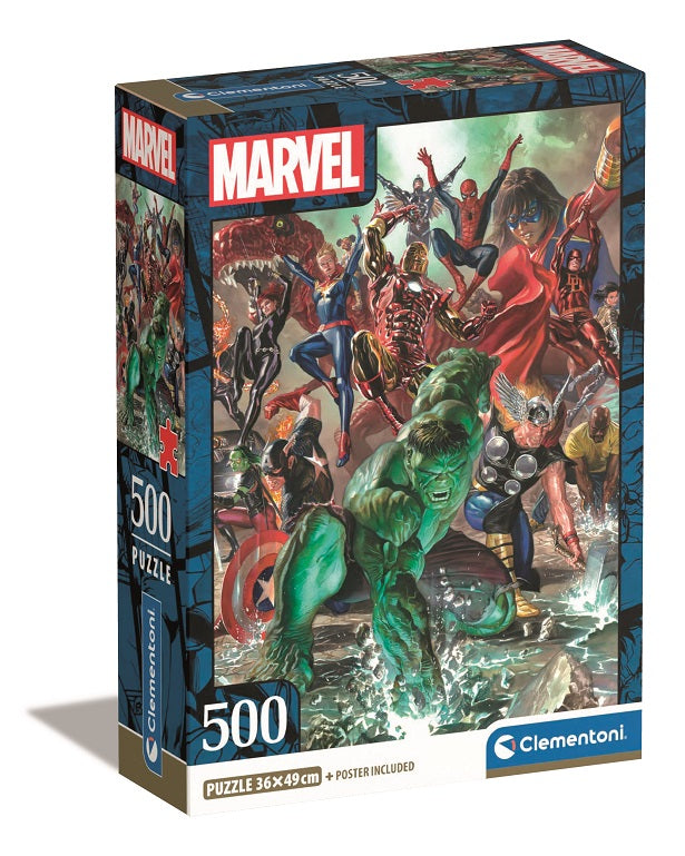 Puzzle The Avengers - Clementoni - 500 Peças