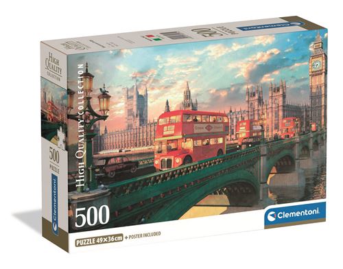 Puzzle Westminster Bridge - Clementoni - 500 Piezas
