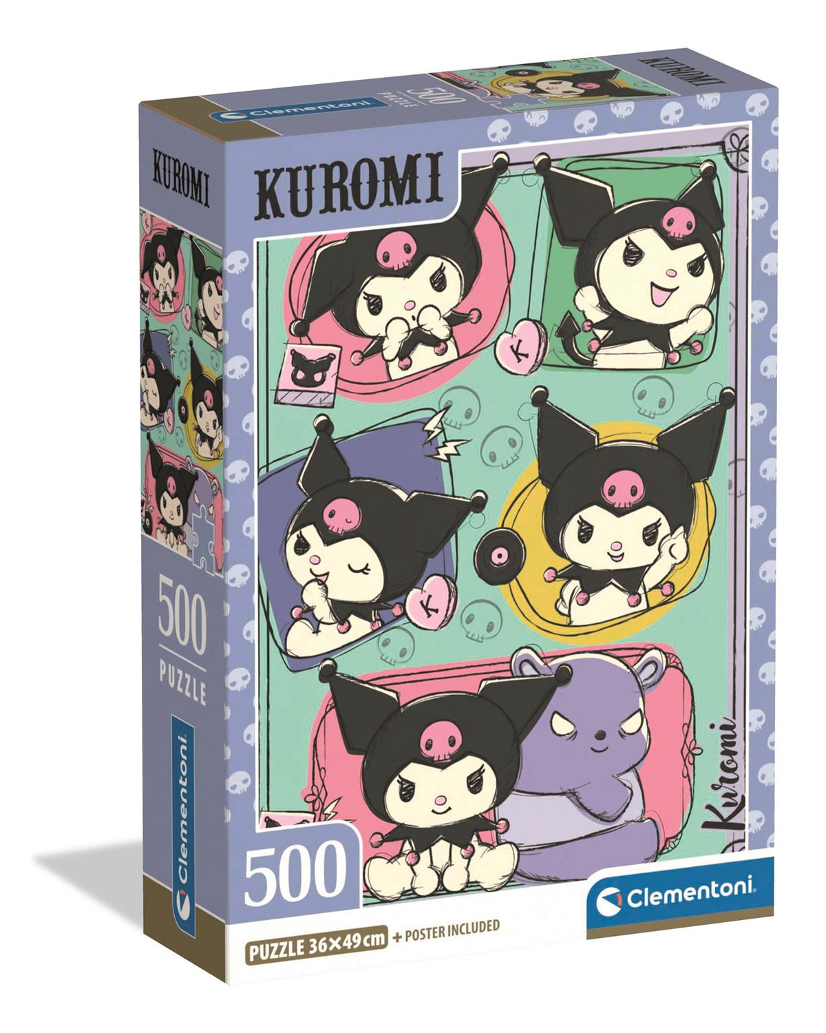 Puzzle Kuromi - Clementoni - 500 Peças