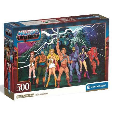 Puzzle Masters of the Universe - Clementoni - 500 piezas