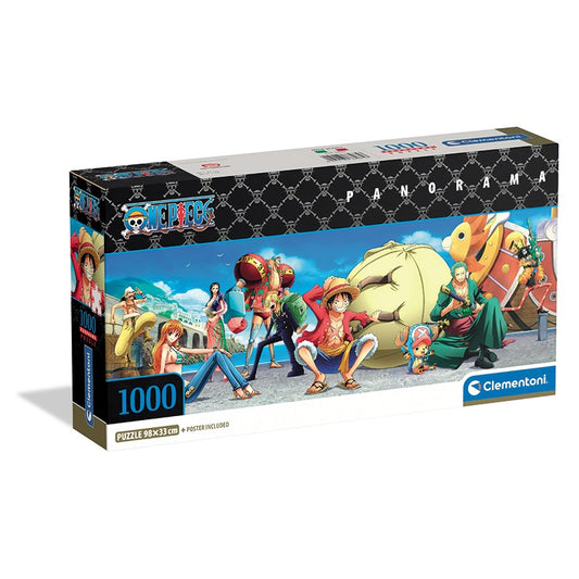 Puzzle Panorama One Piece - Clementoni - 1000 Piezas