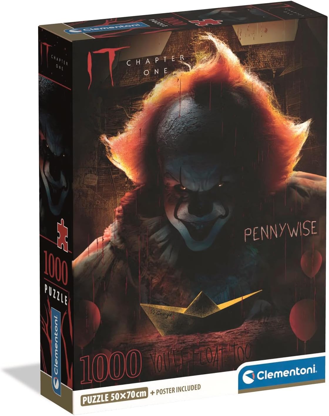 Puzzle It - Horror Movies - Clementoni - 1000 Peças