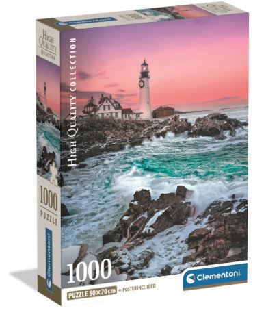 Puzzle Primera nieve en Portland Head Clementoni 1000 piezas, caja