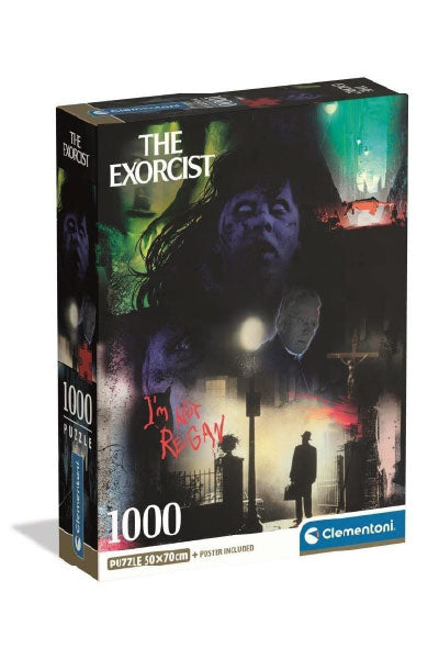 Puzzle Exorcist - Horror Movies - Clementoni - 1000 Peças