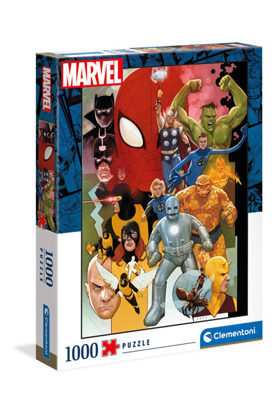 Puzzle Marvel - Clementoni - 1000 Peças