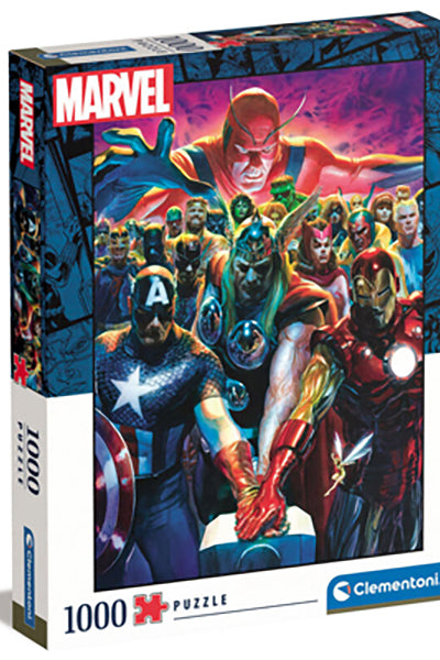 Puzzle The Avengers (Ref. 39672) - Clementoni - 1000 Peças