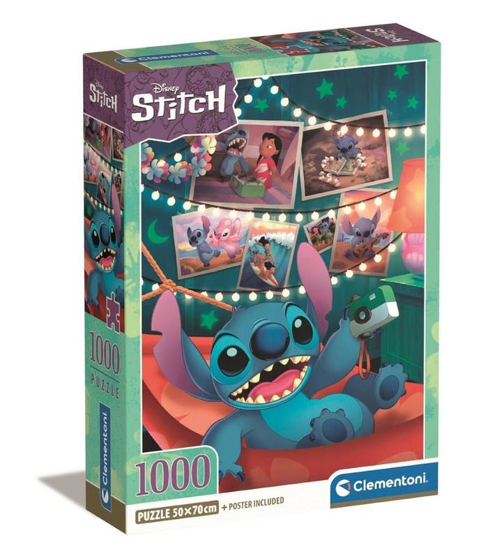 Puzzle Stitch - Clementoni - 1000 Peças