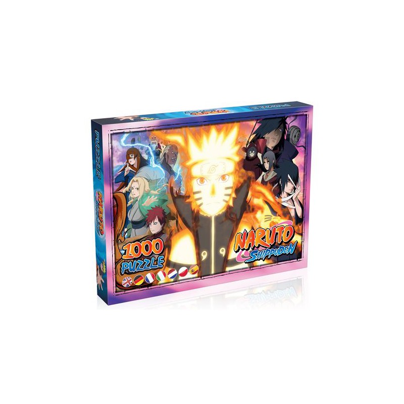 Puzzle Naruto Shippuden - Clementoni - 1000 Peças
