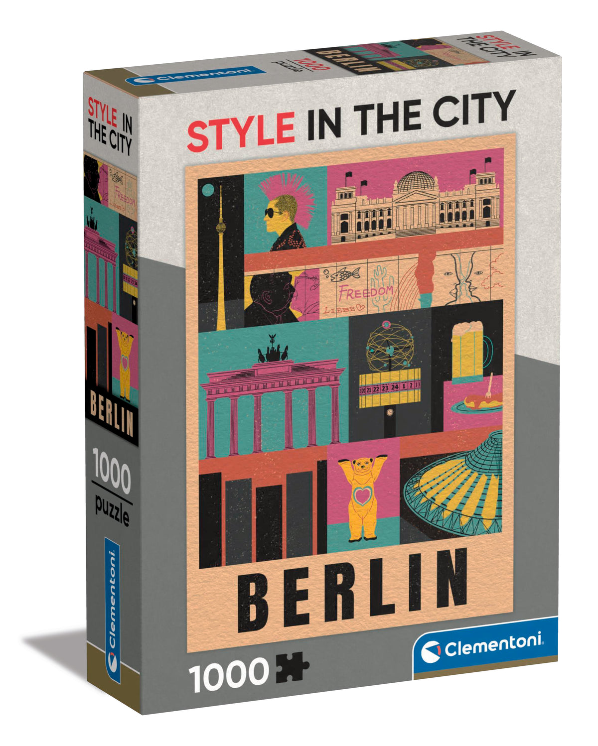 Puzzle Berlin - Clementoni - 1000 Peças