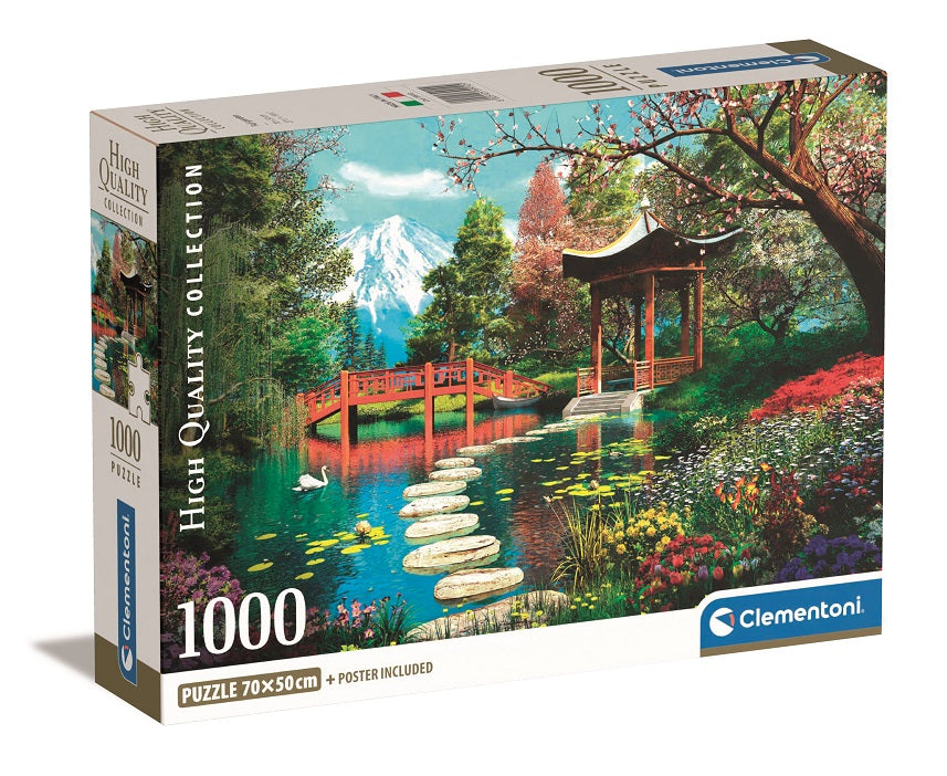 Puzzle Gardens of Fuji - Clementoni - 1000 Peças