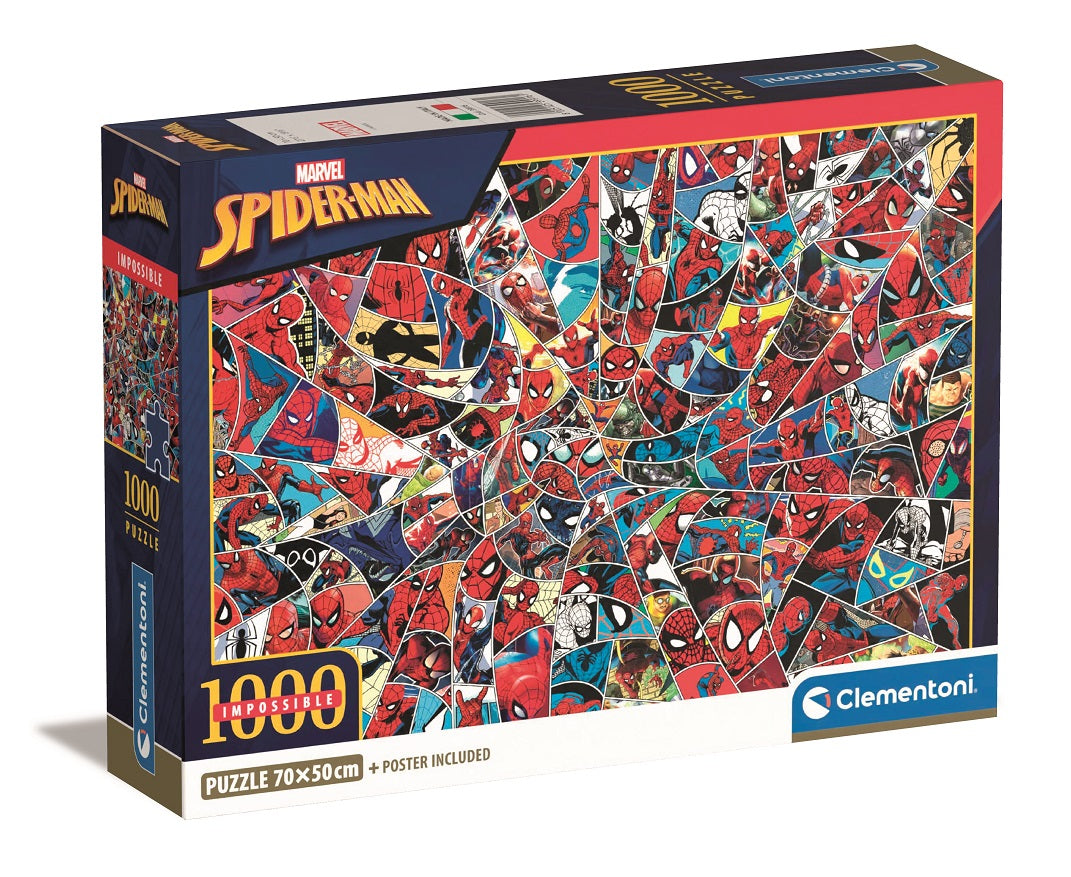 Puzzle Ultimate Spider Man - Clementoni - 1000 Peças