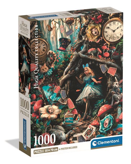Puzzle Another Day in Wonderland - Clementoni - 1000 Peças