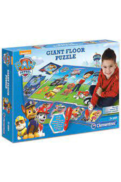 Tapete Puzzle com Jogo Interativo Patrulha Pata - Clementoni