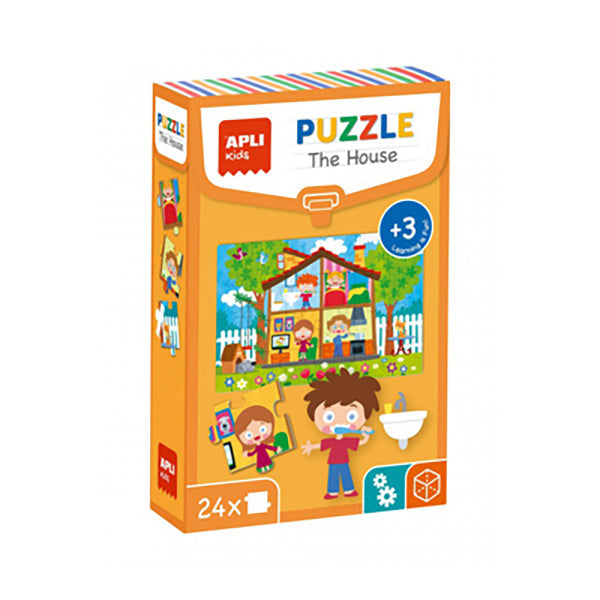 Puzzle La casa - Apli Kids - 24 piezas