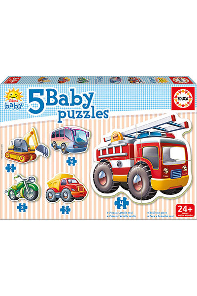 Baby Puzzle Veículos - Educa