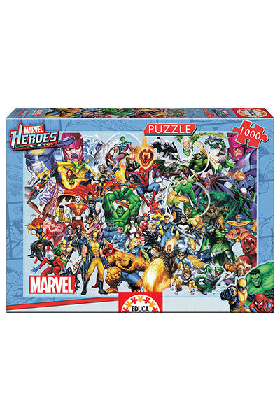 Puzzle Heróis da Marvel - Educa - 1000 Peças