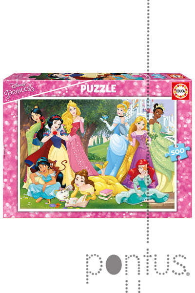 Puzzle Princesas da Disney - Educa - 500 Peças