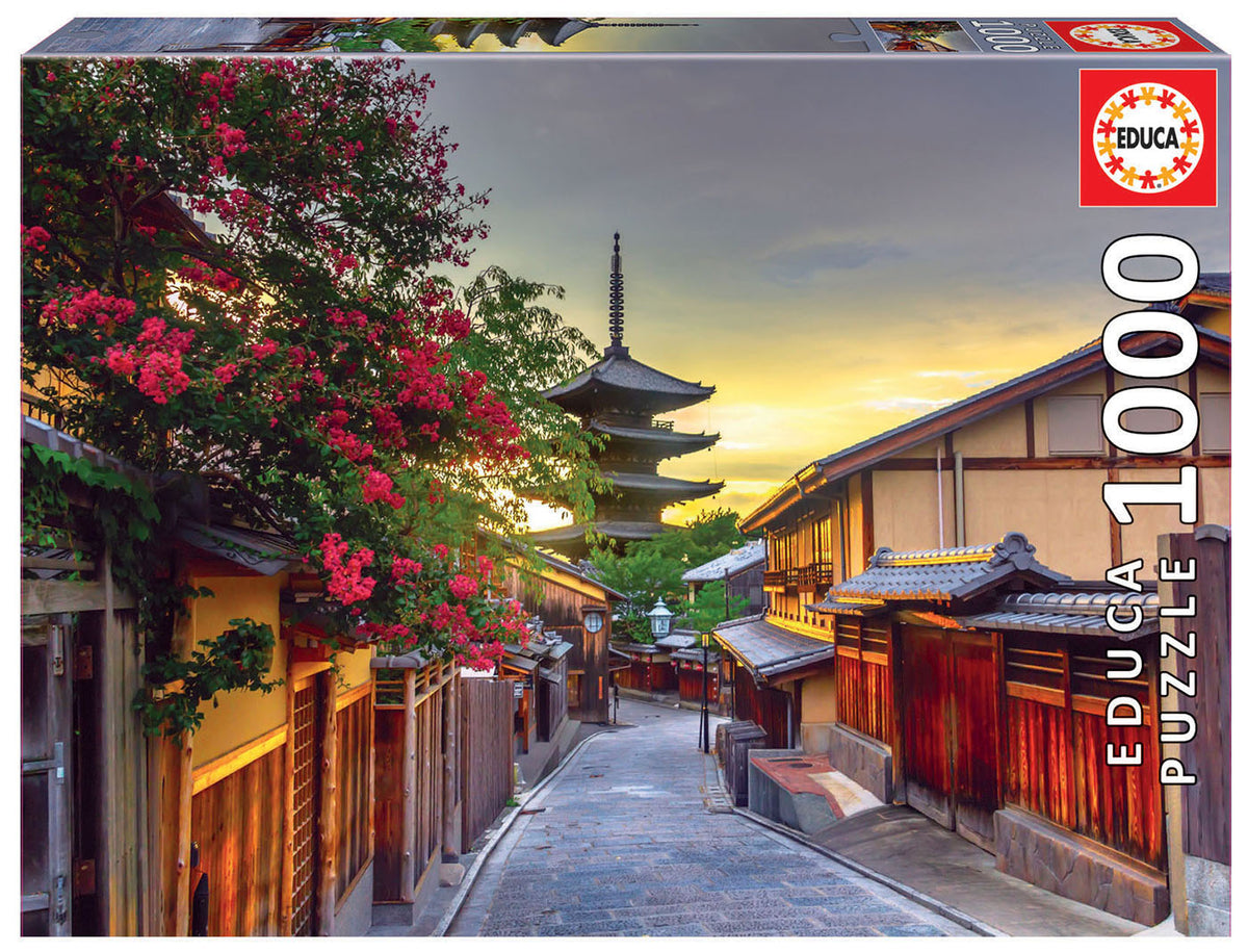 Puzzle Yasaka Pagoda, Japão - Educa - 1000 Peças