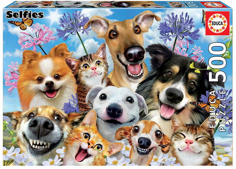 Puzzle Fun in the Sun Selfie - Educa - 500 Peças