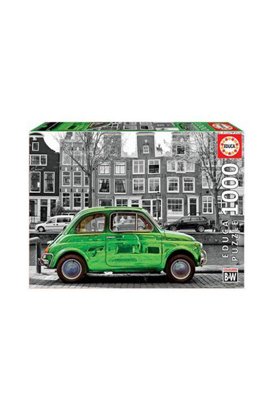 Puzzle Carro em Amesterdão - Educa - 1000 Peças