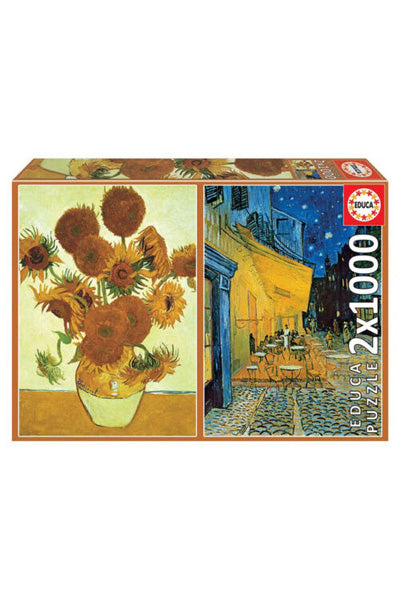 Puzzle Vincent Van Gogh - Educa - 2x1000 Peças