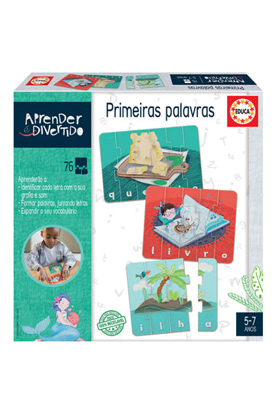 First Words Puzzle - Educa - 76 Pieces