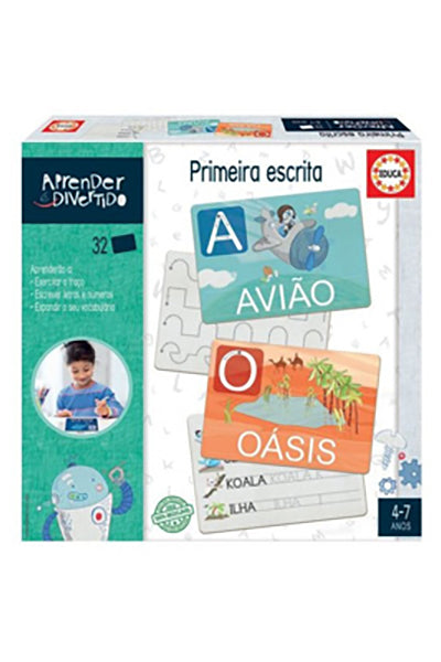 Puzzle Primeira Escrita - Educa - 32 Peças