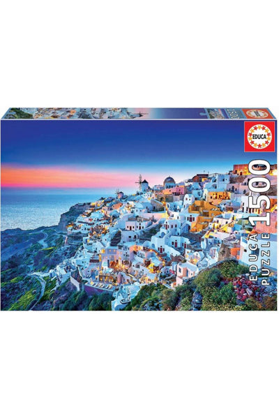 Puzzle Santorini - Educa - 1500 Peças