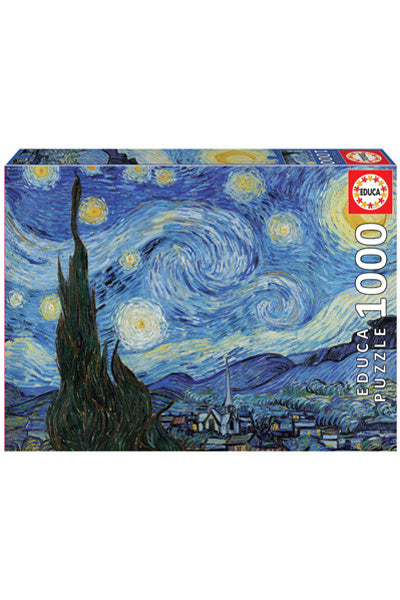 Puzzle A Noite Estrelada, Van Gogh - Educa - 1000 Peças