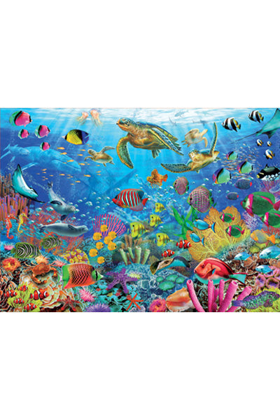 Puzzle Tartarugas no Paraíso - Educa - 1000 Peças
