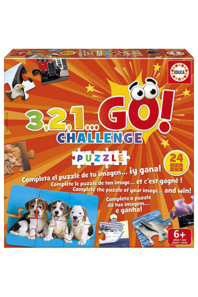 Puzzle 3,2,1 GO Challenge - Educa