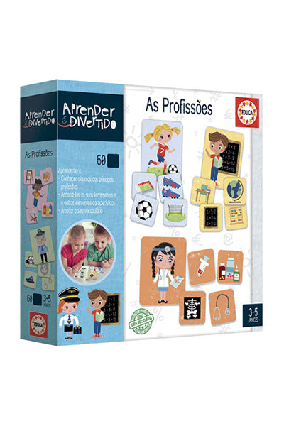 Puzzle As Profissões - Educa - 60 Peças