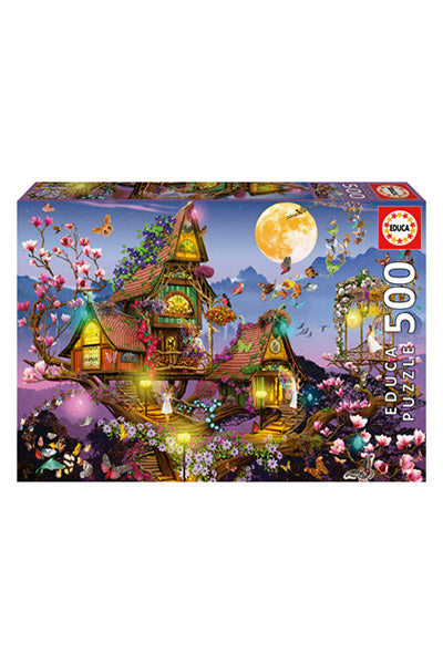 Puzzle Casa das Fadas - Educa - 500 Peças