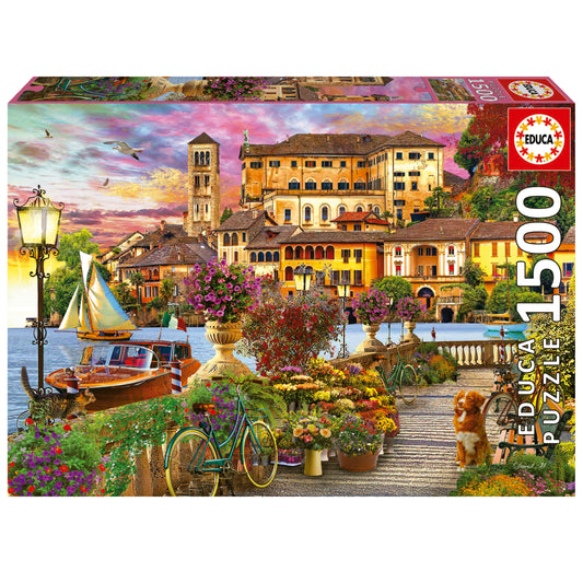 Puzzle Paseo Italiano - Educa - 1500 piezas