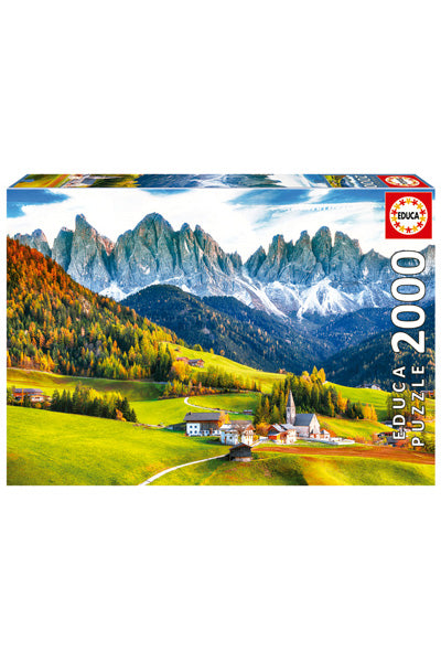 Puzzle Otoño en los Dolomitas - Educa - 2000 Piezas